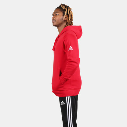 Side view of the Adidas Men's Fleece Hoodie.