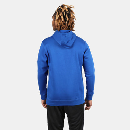 Rear view of the Adidas Men's Fleece Hoodie.