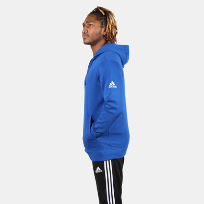 Side view of the Adidas Men's Fleece Hoodie.