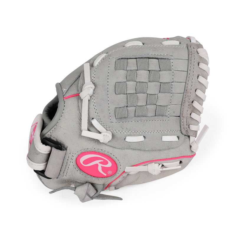 Side view of Youth Sure Catch Softball Series Fastpitch Glove.