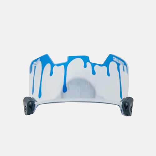 cheap nike football helmet visors Soldier Translucent Blue Drip Football Helmet Visor