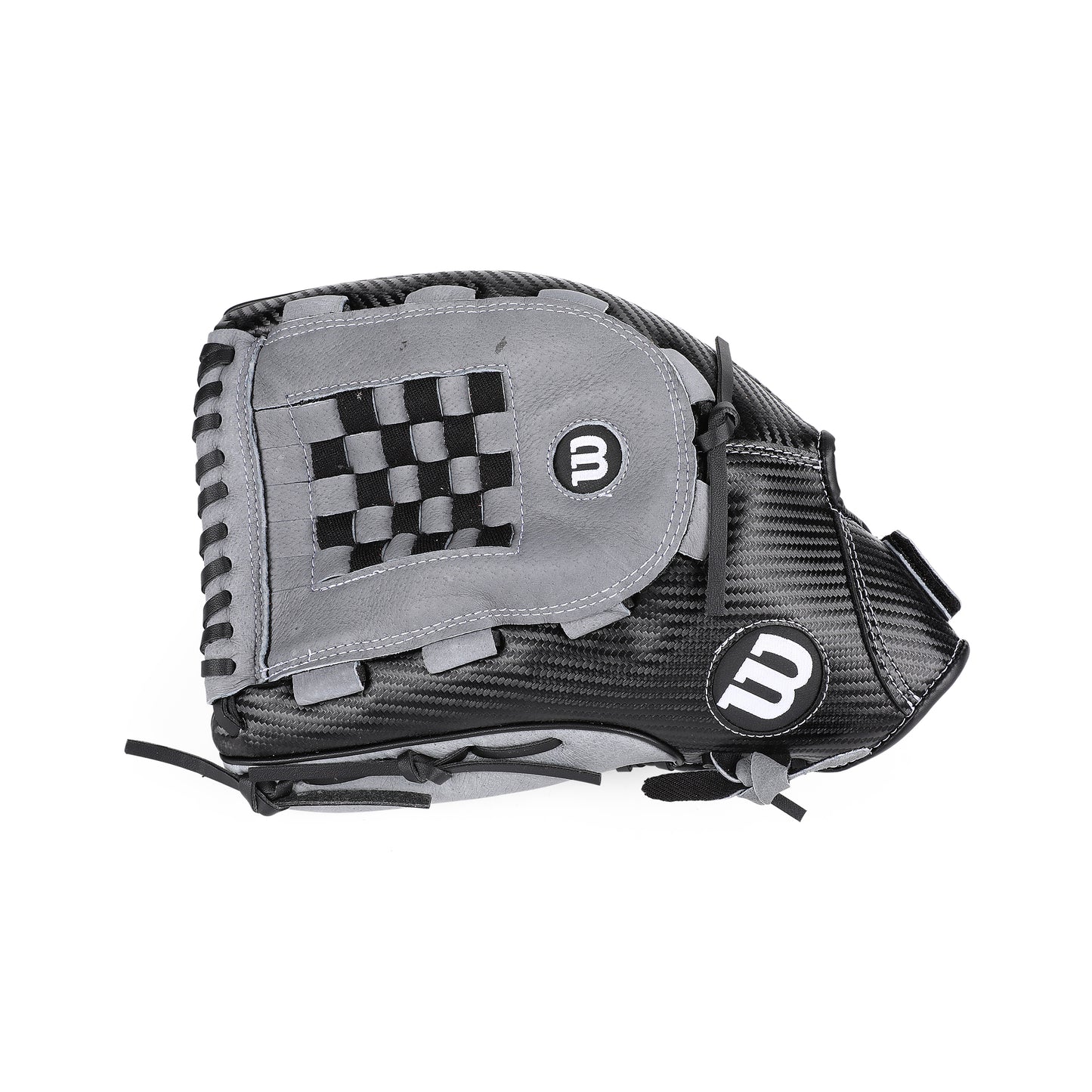 Side view of Wilson A360 All Positions Slow Pitch 14" Glove.