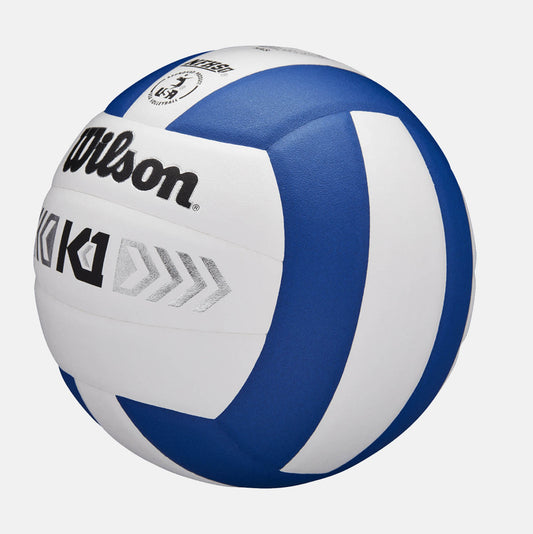 K1 Silver Volleyball, Blue/White - SV SPORTS